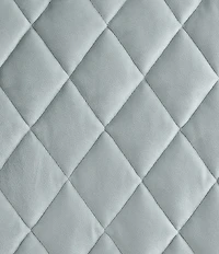 Laura Ashley Velvet Diamond Stitch Quilt & Sham Bonus Set