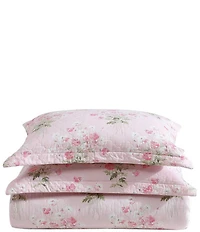 Laura Ashley Veronicas Bouquet Cotton Reversible Mini Quilt Set