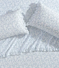 Laura Ashley Victoria Cotton Percale Sheet Set