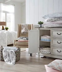 Laura Ashley Victoria Flower Cotton Flannel Sheet Set