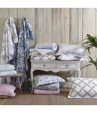 Laura Ashley Walled Garden Floral Toile Pattern Quilt Mini Set