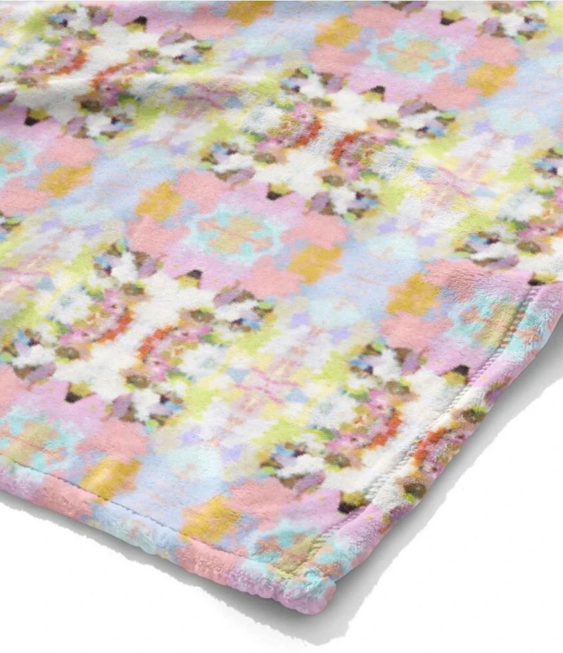 Laura Park Brooks Avenue Fleece Throw Blanket