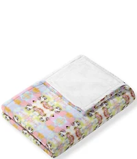 Laura Park Brooks Avenue Fleece Throw Blanket