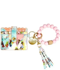 Laura Park Brooks Avenue Keychain Wristlet Wallet