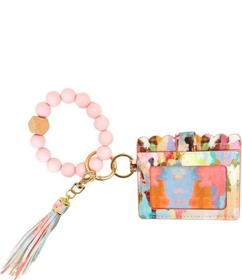 Laura Park Brooks Avenue Keychain Wristlet Wallet