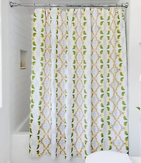 Laura Park Dogwood Scalloped Shower Curtain