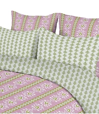 Laura Park Rosemary Stripe Reversible Comforter Set