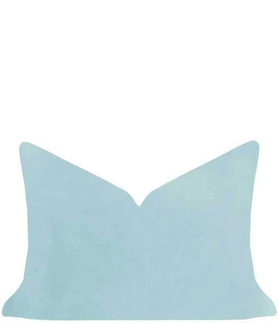 Laura Park Solid Velvet Lumbar Pillow