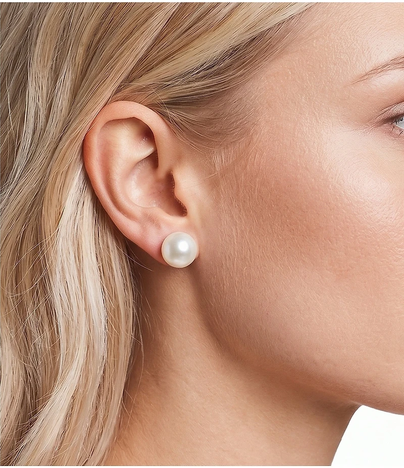 Lauren Ralph Lauren 10mm Pearl Stud Earrings