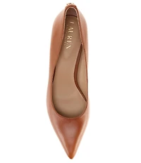 Lauren Ralph Lauren Adrienne Leather Pumps