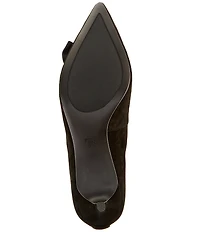 Lauren Ralph Lauren Adrienne Suede Bow Pumps