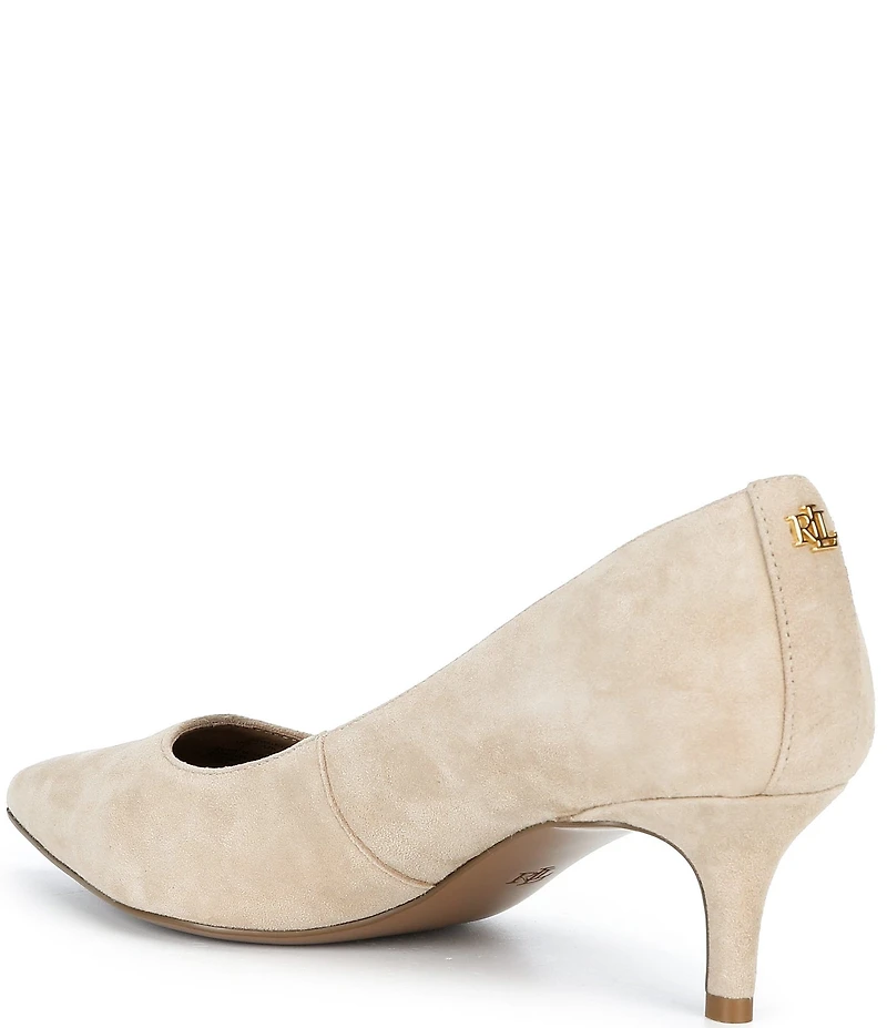 Lauren Ralph Lauren Adrienne Suede Pumps