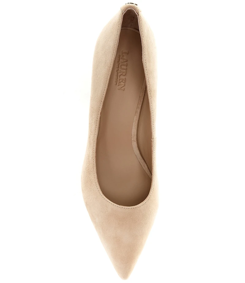Lauren Ralph Lauren Adrienne Suede Pumps