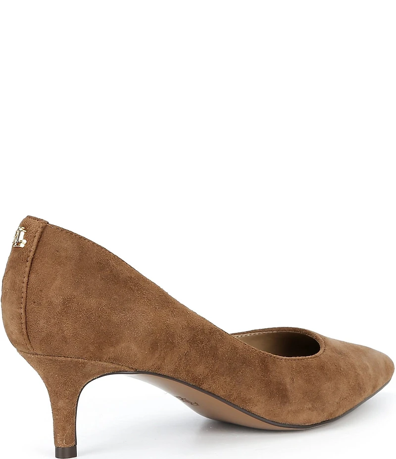 Lauren Ralph Lauren Adrienne Suede Pumps