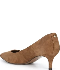 Lauren Ralph Lauren Adrienne Suede Pumps
