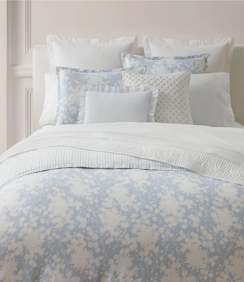 Lauren Ralph Lauren Alice Collection Floral Cotton Sateen Reversible Comforter Mini Set