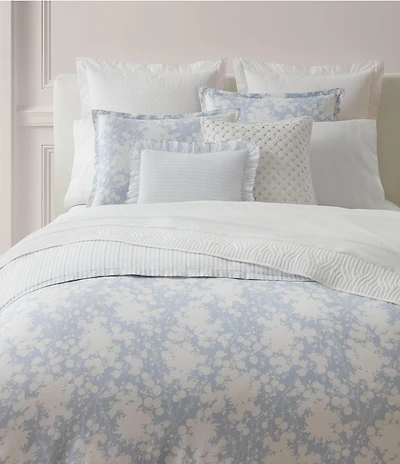 Lauren Ralph Lauren Alice Collection Floral Cotton Sateen Reversible Comforter Mini Set