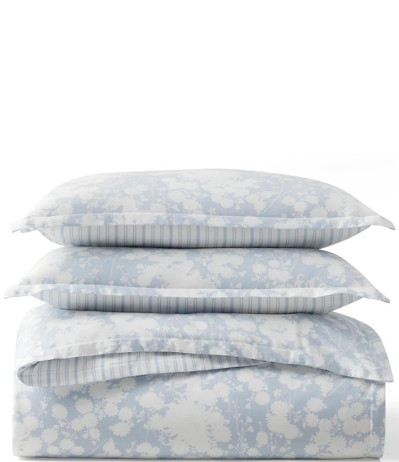 Lauren Ralph Lauren Alice Collection Floral Cotton Sateen Reversible Comforter Mini Set