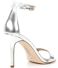 Lauren Ralph Lauren Allie Metallic Leather Dress Sandals