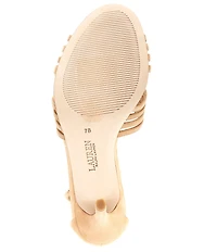Lauren Ralph Lauren Allie Leather Suede Dress Sandals
