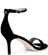 Lauren Ralph Lauren Allie Suede Ankle Wrap Sandals