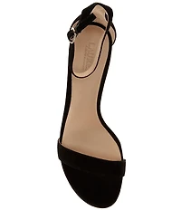 Lauren Ralph Lauren Allie Suede Ankle Wrap Sandals