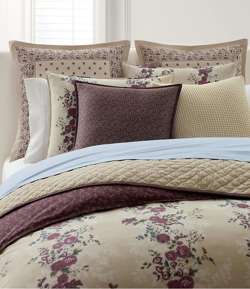 Lauren Ralph Lauren Audra Bouquet Florals Reversible Comforter Mini Set