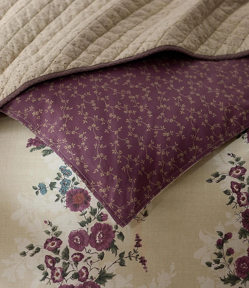 Lauren Ralph Lauren Audra Bouquet Florals Reversible Comforter Mini Set