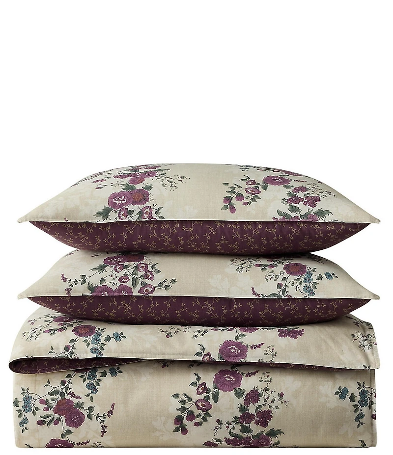 Lauren Ralph Lauren Audra Bouquet Florals Reversible Comforter Mini Set