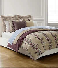 Lauren Ralph Lauren Audra Bouquet Florals Reversible Duvet Cover Mini Set