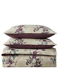 Lauren Ralph Lauren Audra Bouquet Florals Reversible Duvet Cover Mini Set
