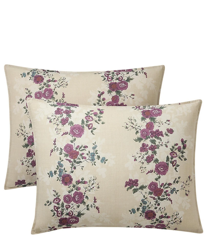 Lauren Ralph Lauren Audra Bouquet Florals Reversible Duvet Cover Mini Set