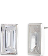 Lauren Ralph Lauren Baguette Rhinestone Stud Earrings