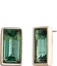 Lauren Ralph Lauren Baguette Rhinestone Stud Earrings