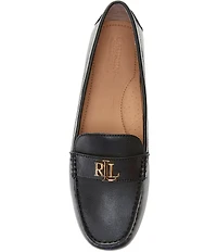 Lauren Ralph Lauren Barnsbury Nappa Leather Logo Hardware Drivers