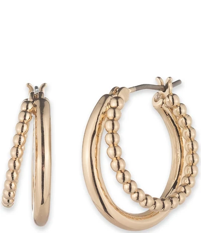 Lauren Ralph Lauren Beaded Split Hoop Earrings