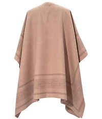 Lauren Ralph Lauren Belting Jacquard Ruana