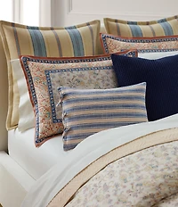 Lauren Ralph Lauren Bering Collection Paisley Cotton Percale Duvet Cover Mini Set