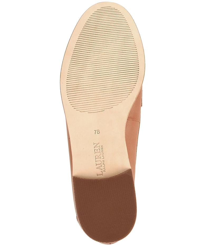 Lauren Ralph Lauren Blaike Leather Toggle Loafers