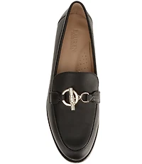 Lauren Ralph Lauren Blaike Leather Toggle Loafers