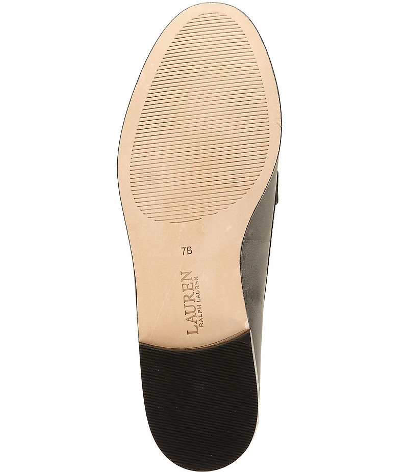 Lauren Ralph Lauren Blaike Leather Toggle Loafers