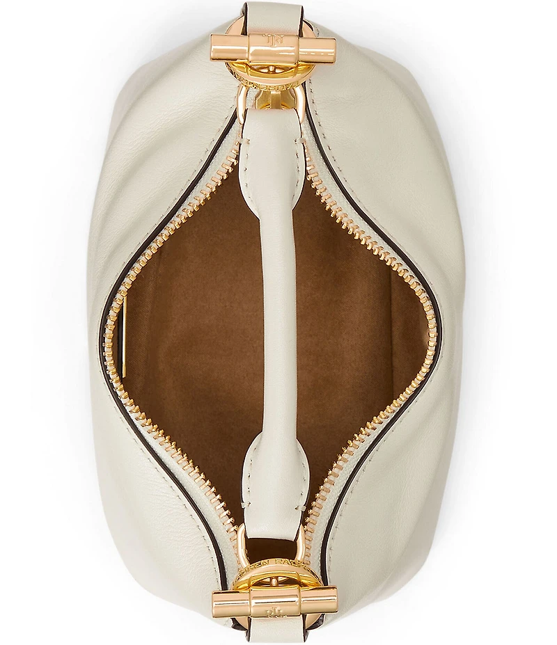Lauren Ralph Lauren Blaike Mini Nappa Leather Shoulder Bag