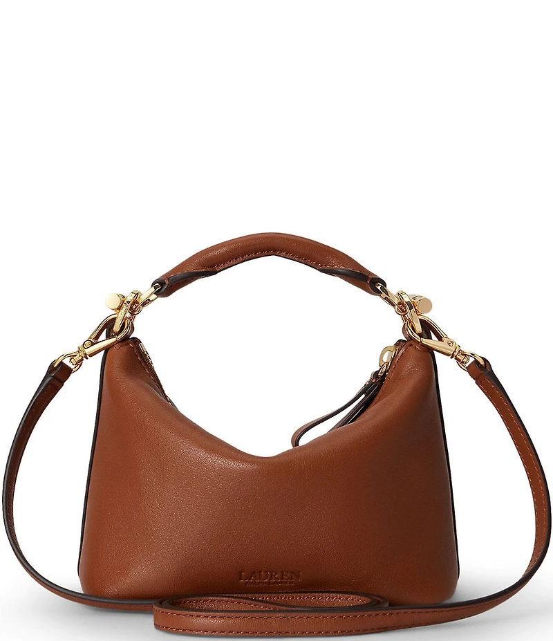 Lauren Ralph Lauren Blaike Mini Nappa Leather Shoulder Bag