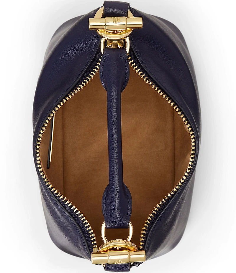 Lauren Ralph Lauren Blaike Mini Nappa Leather Shoulder Bag