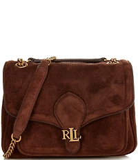 Lauren Ralph Lauren Small Bradley Suede Convertible Shoulder Bag