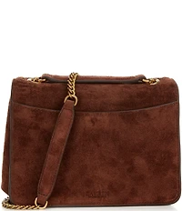 Lauren Ralph Lauren Small Bradley Suede Convertible Shoulder Bag