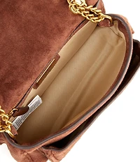 Lauren Ralph Lauren Small Bradley Suede Convertible Shoulder Bag