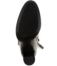 Lauren Ralph Lauren Brooke Calfskin Heeled Booties