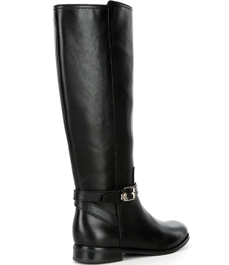 Lauren Ralph Lauren Brooke II Leather Tall Riding Boots