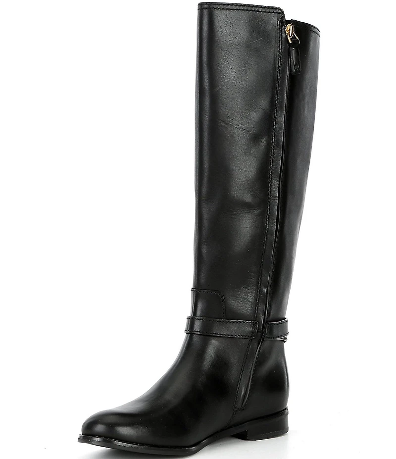Lauren Ralph Lauren Brooke II Leather Tall Riding Boots
